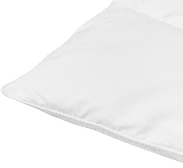 Posteľná prikrývka poťah z bavlny a lyocellu polyesterová výplň 135 x 200 cm hrejivý paplón na jednolôžkovú posteľ