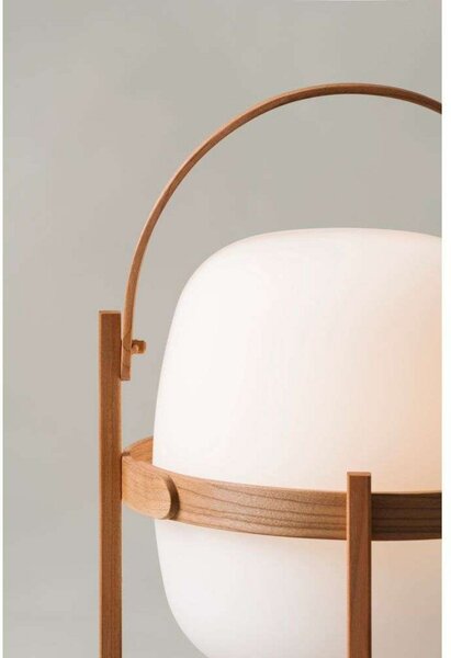 Stolové Lampa Santa & Cole, stmievateľné, Biela, Obývacia izba, Sklo
