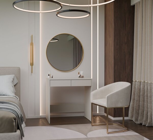TP Living Toaletný stolík Marina 25 81 cm kašmírový