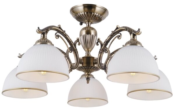 ITALUX PND-5122-5 - Prisadený luster FENEZA 5xE27/40W/230V