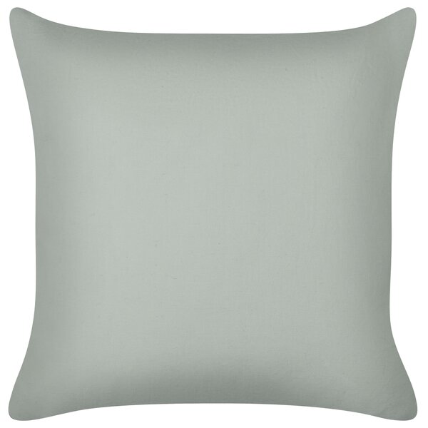 Sada 2 dekoratívnych vankúšov mätovo zelená bavlna polyester 45 x 45 cm abstraktný vzor štvorcový moderný štýl doplnky obývačka spálňa