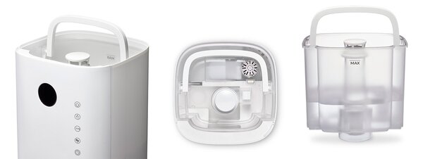 Zvlhčovač Clean Air Optima CA-604 Smart, vrchné plnenie Farba: Biela