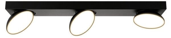 ITALUX SPL-31976-3B-BK - LED Bodové svietidlo CASTELIO 3xLED/5W/230V 4000K čierna