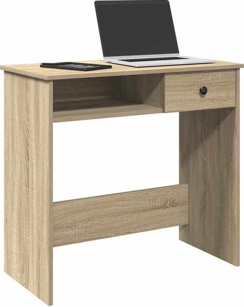 Maison Exclusive - písací stôl Sonoma dub 80x40x75 cm drevený materiál