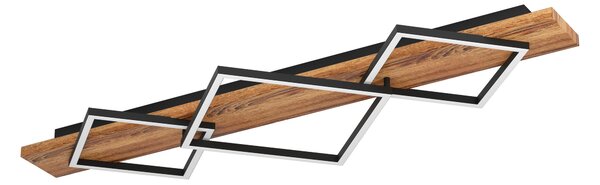 STROPNÉ LED SVIETIDLO, 101/40,5/9,5 cm Eglo - Online Only bytové doplnky, Online Only