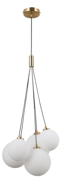 ITALUX PND-54456-5-HB - Luster na lanku PERLOS 5xG9/5W/230V