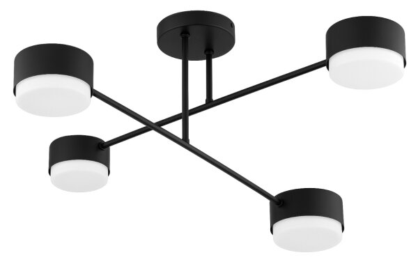 Brilagi - Prisadený luster MONO 4xGX53/12W/230V čierny