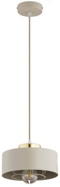Brilagi - Luster na lanku SPRING 1xE27/60W/230V pr. 20 cm béžová/zlatá