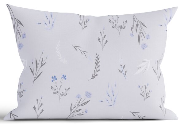 Bavlnená obliečka na vankúš Renforcé 40 × 60 cm – Chloe sivá