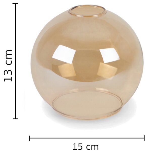 Prisadený luster MONDE GOLD 3xE27/60W/230V