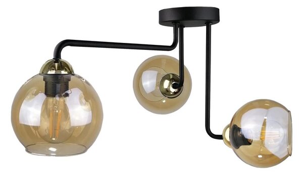 Prisadený luster MONDE GOLD 3xE27/60W/230V