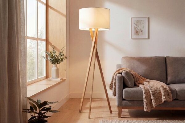 STOJACIA LAMPA, 45/160 cm Novel - Interiérové svietidlá