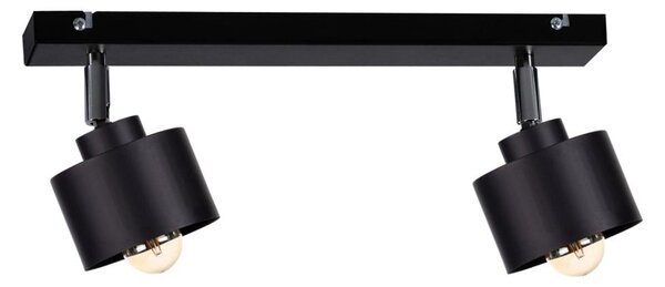 Bodové svietidlo SIMPLY BLACK 2xE27/60W/230V