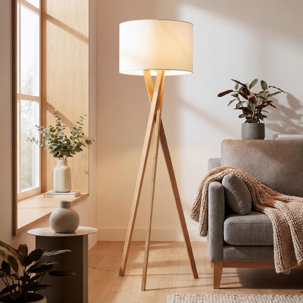 STOJACIA LAMPA, 45/160 cm Novel - Interiérové svietidlá