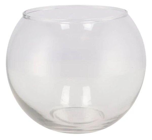 Baňatá sklenená váza Sphere transparent - Ø 17*14 cm - daan kromhout