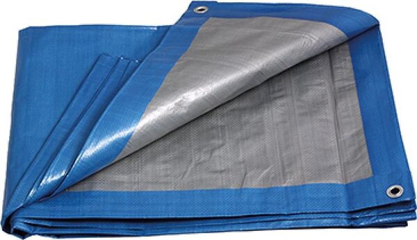 Levior PE plachta PROFI 140g/1m2, modro-strieborná Veľkosť: 4 x 6 m