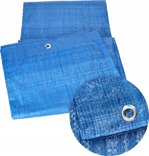 Ochranná plachta 2x4 ochranná plachta BLUE 4x2 REINFORCED PE-TARP 8m2