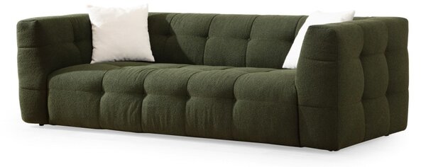 Hanah Home Trojmiestna pohovka Cady 235 cm zelená