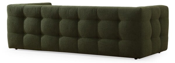 Hanah Home Trojmiestna pohovka Cady 235 cm zelená