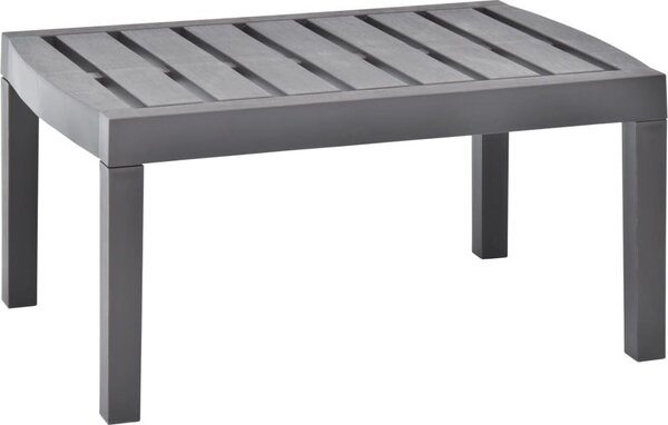 Maison Exclusive - Záhradný stôl Mokka 78x55x38 cm plast