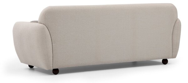 Hanah Home Trojmiestna pohovka Eddy 223 cm krémová