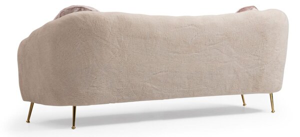 Hanah Home Trojmiestna pohovka Istiridye I 215 cm béžová