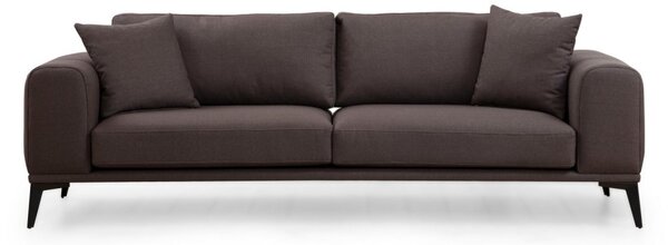 Hanah Home Trojmiestna pohovka Kenzo 235 cm sivá