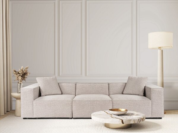 Hanah Home Trojmiestna pohovka Lora 303 cm mocha