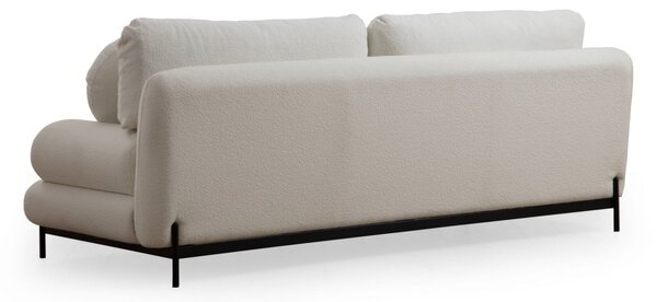 Hanah Home Trojmiestna pohovka Livorno 230 cm biela