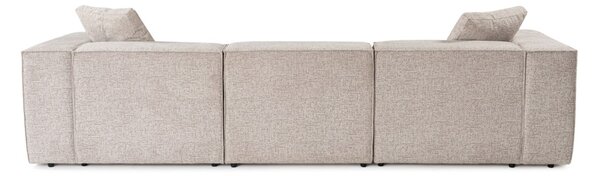 Hanah Home Trojmiestna pohovka Lora 303 cm mocha