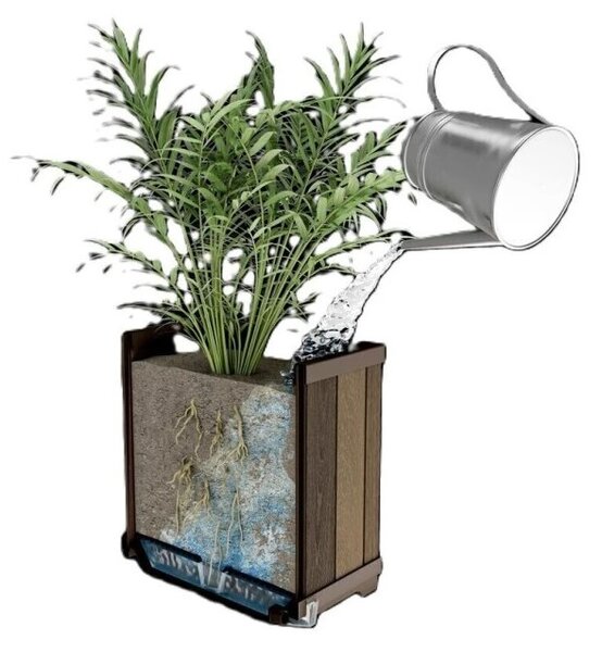 Záhradný kvetináč DECO RIGHT TALL PLANTER