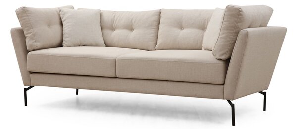 Hanah Home Trojmiestna pohovka Mapa 214 cm krémová