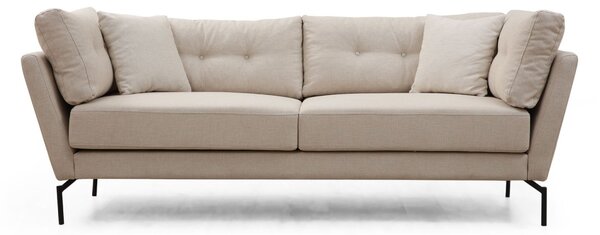 Hanah Home Trojmiestna pohovka Mapa 214 cm krémová