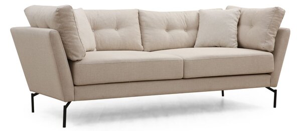 Hanah Home Trojmiestna pohovka Mapa 214 cm krémová