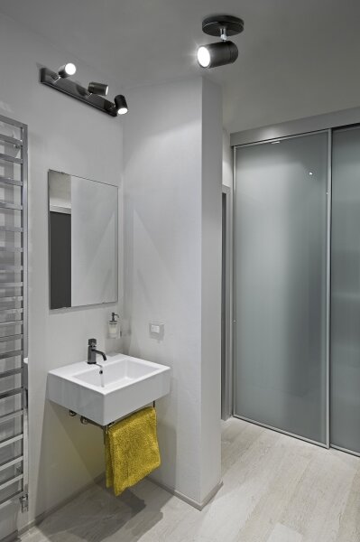 Azzardo AZ4136 - Kúpeľňové bodové svietidlo NOEMIE 1xGU10/35W/230V IP44