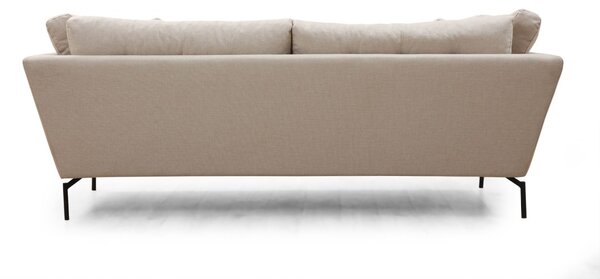 Hanah Home Trojmiestna pohovka Mapa 214 cm krémová