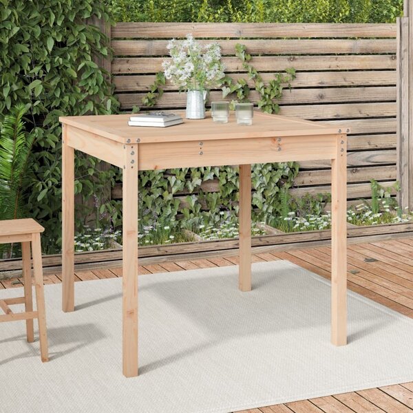 Maison Exclusive - Záhradný stôl 82,5x82,5x76 cm Masívne drevo borovica
