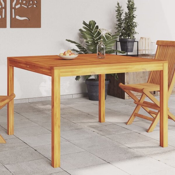 Maison Exclusive - Záhradný jedálenský stôl 110x110x75 cm z masívneho dreva akácie