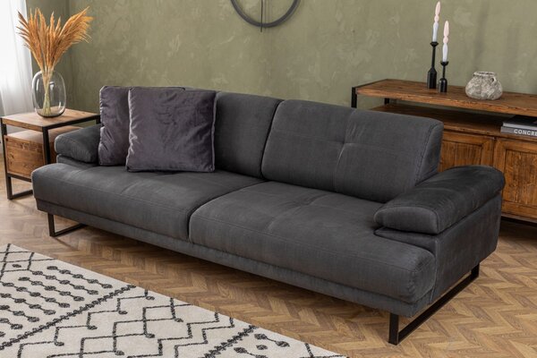 Hanah Home Trojmiestna pohovka Mustang 239 cm antracitová