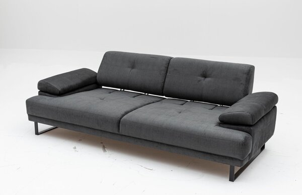Hanah Home Trojmiestna pohovka Mustang 239 cm antracitová
