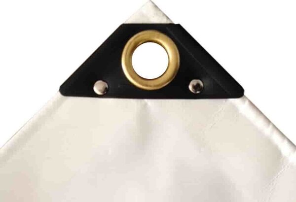 Biela plachta z PVC 650 g/m² 4 x 5 m (20 m²)