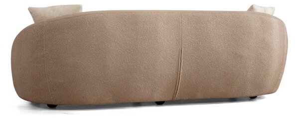 Hanah Home Trojmiestna pohovka Napoli 230 cm cappuccino