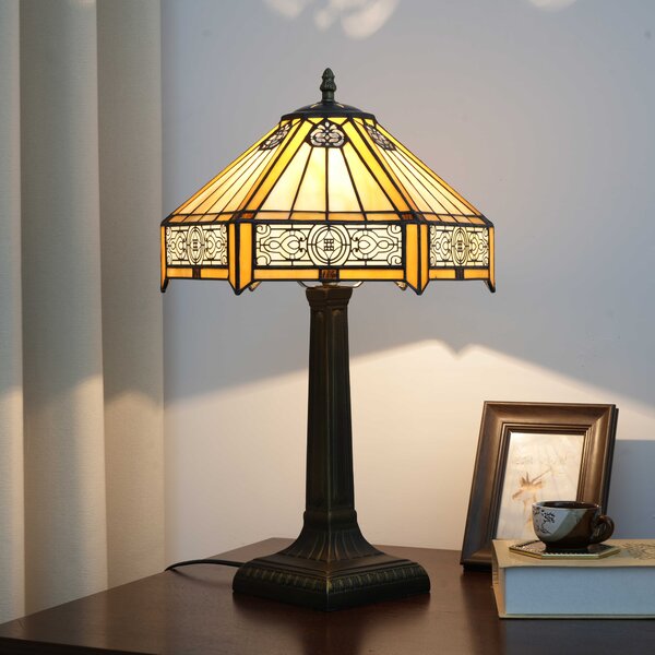 Lampy Tiffany Bronz stolná lampa tiffany 228