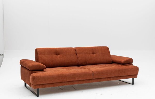 Hanah Home Trojmiestna pohovka Mustang 239 cm oranžová