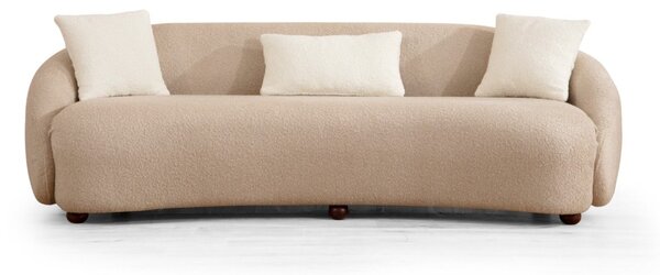 Hanah Home Trojmiestna pohovka Napoli 230 cm cappuccino