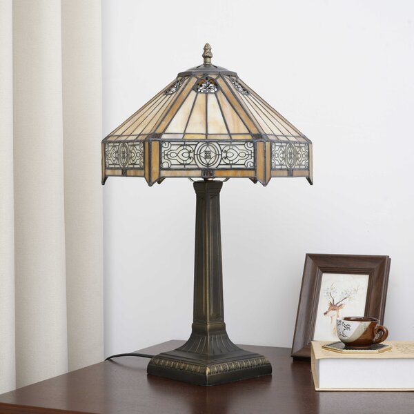 Lampy Tiffany Bronz stolná lampa tiffany 228