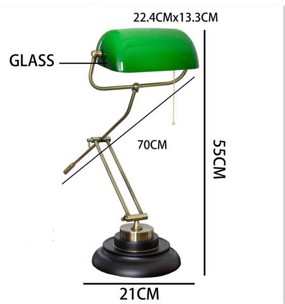 Bank American stolná lampa tiffany 231