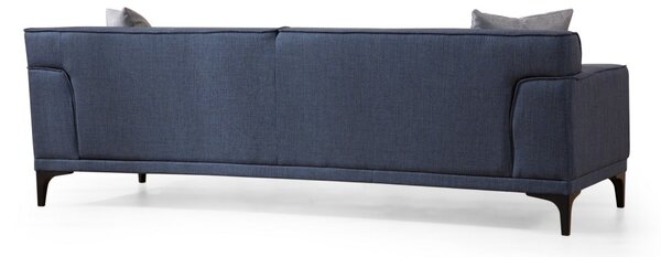 Hanah Home Trojmiestna pohovka Petra 212 cm modrá