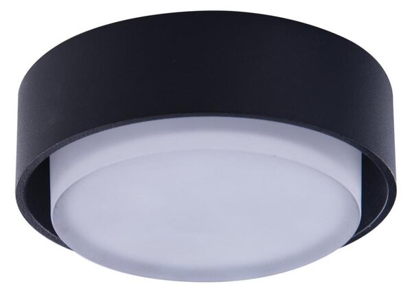 Azzardo AZ4389 - LED Kúpeľňové podhľadové svietidlo KASTORIA 7W/230V IP44 čierna