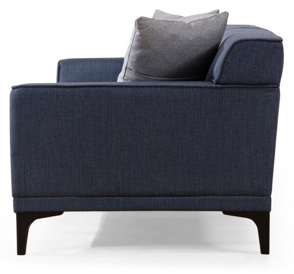 Hanah Home Trojmiestna pohovka Petra 212 cm modrá